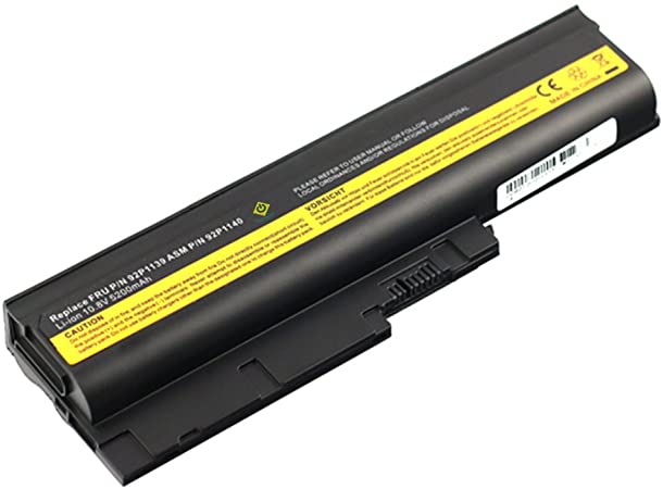 Laptop Battery for IBM ThinkPad R60 R61 R61I R61E T60 T60P T61 T61P T500 W500 Z60M Z61M Z61P Z60 Z61E SL500 SL400 SL300 P/N's: 40Y6795 92P1141 92P1141 92P1137 (ONLY for Laptops of 14.1" & 15.0"