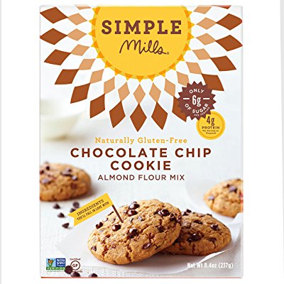 Simple Mills Chocolate Chip Cookie Mix, 8.4 Ounce