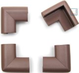 Roving Cove 4-Piece EXTRA PURE EXTRA DENSE Safe Corner Cushion - VALUE PACK - COFFEE Premium Childproofing Corner Guard - Child Safety Home Safety Furniture and Table Edge Corner Protectors