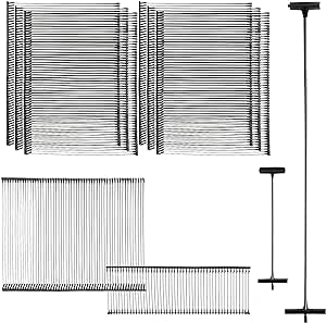 3000 Pieces Black Tags for Tagging Gun Standard Tagging Fasteners Tag Guns Attachments Suitable for Tag Devices, Plastic Regular Garment Clothing Price Tag Label 1 Inch 3 Inch, 50 Per Clip (Black)