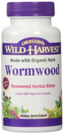 Oregon's Wild Harvest Wormwood Organic Supplement, 90 Count, 90 Fluid Ounce