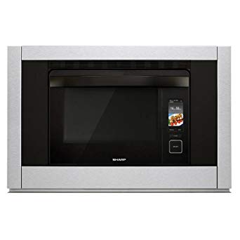 Sharp SSC3088AS 30" SuperHeated Steam Plus Oven with 1.1 Cu. Ft. Capacity Gentle Steam Convection Bake Convection Broil Smart and Easy Controls Smart Cook and Keep Warm Mode in S