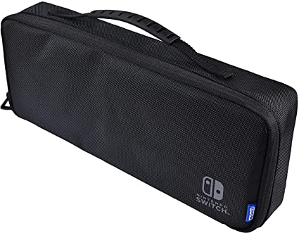 HORI Cargo Pouch - AC Adapter and Split Pad Pro Compatible Travel Case (OLED Model) & Nintendo Switch Lite - Officially Licensed - Nintendo Switch