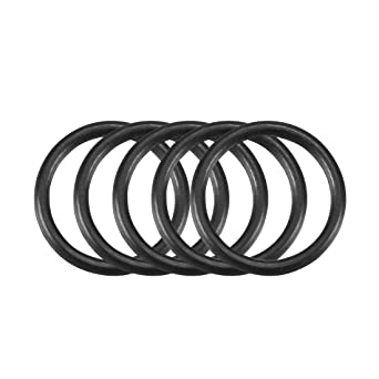 uxcell Nitrile Rubber O-Rings, 9.5mm OD 7.5mm ID 1mm Width, Metric Buna-N Sealing Gasket, Pack of 50