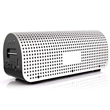 BYZ Bluetooth Speakers, Portable Bluetooth Speaker for Outdoor or Indoors, 10 Hour Playtime, NFC Function, Deep Bass Stereo Speaker Dual Driver, Wireless Desktop Speaker