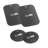 TechMatte MagGrip Metal Plate Replacement Kit for Magnetic Universal Car Mount