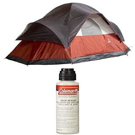 Coleman 8-Person Tent for Camping | Red Canyon Car Camping Tent