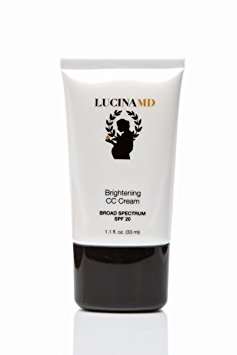 Lucina MD Revolutionary Pregnancy Safe CC Cream. SPF 20. Completely Non-toxic. Have Glowing Skin with Quick, Even Coverage. Physician Formulated.