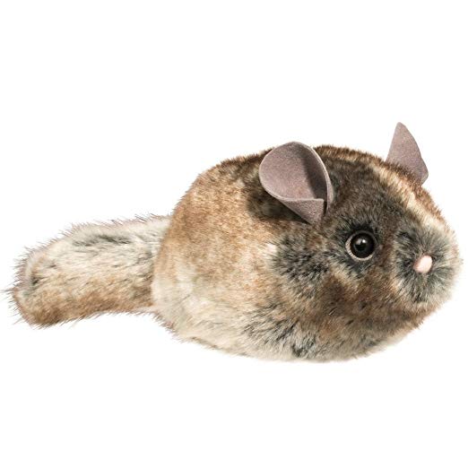 Douglas Toys Camilla Chinchilla, 10" Including Tail