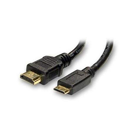 Synergy Digital HDMI Cable Compatible with Canon EOS 80D Digital Camera AV / HDMI Cable 5 Foot High Definition Mini HDMI (Type C) To HDMI (Type A) Cable