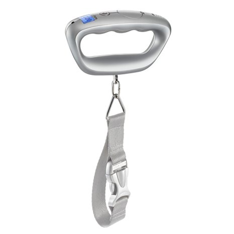 Smart Weigh GO110 On-The-Go EZ Grip Digital Travel, Hanging Scale