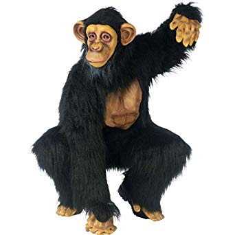 FunWorld Complete Chimpanzee Suit Costume