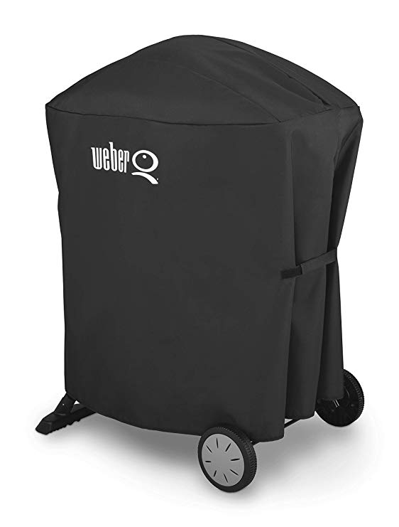 Weber GRILL COVER Q & ROLLING CART AMER
