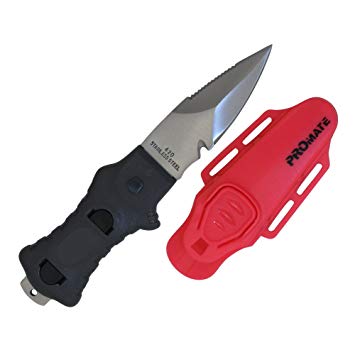 Promate Point Tip Scuba Dive BC Knife (3" Blade)