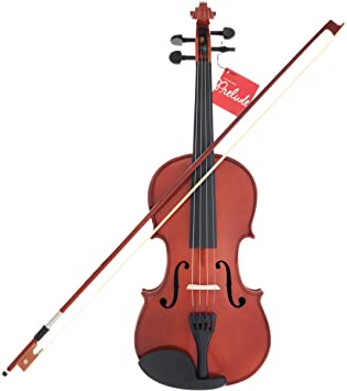 Apollo, 4 3/4-size Solidwood Violin with Ebony Fittings, Complete with case and D'Addario Prelude Strings