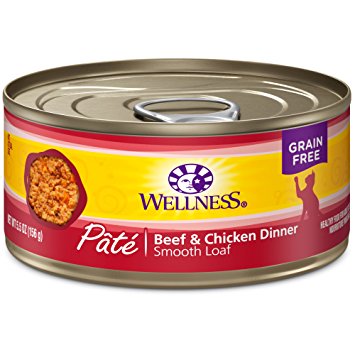 Wellness Complete Health Natural Grain Free Wet Canned Cat Food Pate Recipe