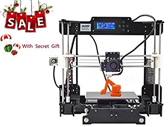 ALUNAR 3D Printer Prusa I3 Kit MINI Self-assembly Desktop FDM 3D Printing Machine Holiday Christmas Sale