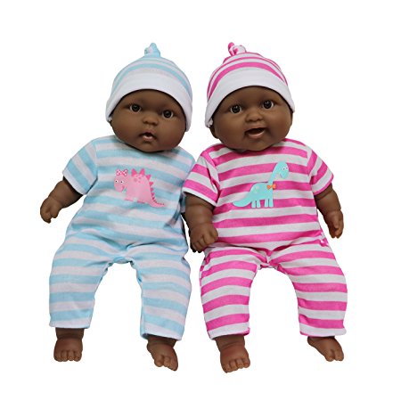JC Toys Lots to Cuddle Babies Twin Dolls