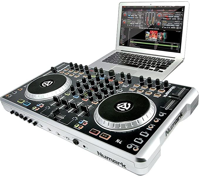 Numark N4 4-Deck Digital DJ Controller And Mixer