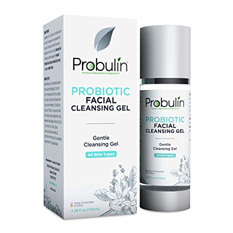Probulin Probiotic Facial Cleansing Gel, 3.38 fl oz