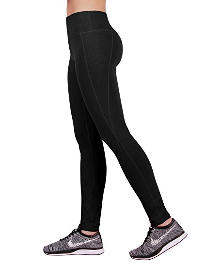 ODODOS Power Reflex Yoga Pants Tummy Control Workout Running 4 way Stretch Yoga Pants With Hidden Pocket