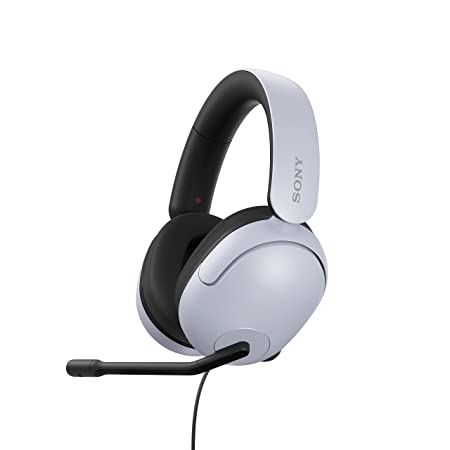 Sony INZONE H3, MDR-G300 Wired Gaming Headset, Over-Ear Headphones, 360 Spatial Sound, USB Wired Over-Ear Professional (White) | Instant Bank Discount of INR 1000 on Select Prepaid transactions