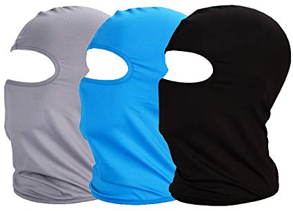 Balaclava UV Protection Face Masks for Cycling Outdoor Sports Full Face Mask Breathable 3pack
