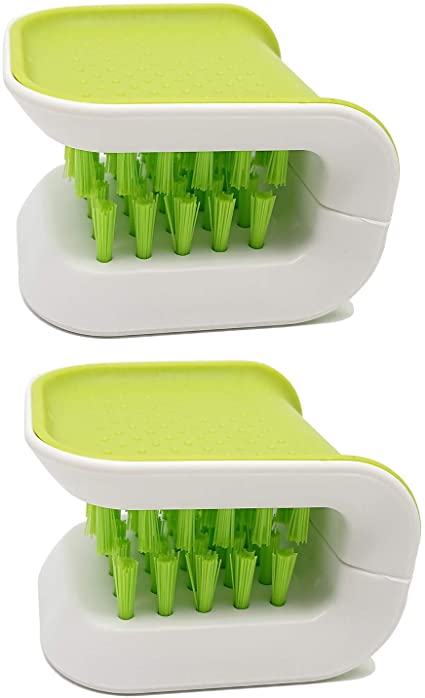 Goiio 2 Pcs Washing Brush Brush Cleane Chopsticks and Fork Cleaning Brush Cutlery Cleaner Utensil.