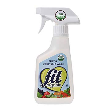 Fit Organic Fruit And Vegetable Wash, 12-Ounce Spray Bottle