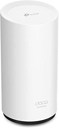 TP-Link Deco Outdoor Mesh WiFi (Deco X50-Outdoor), AX3000 Dual Band WiFi 6 Mesh, 2 Gigabit PoE Ports, 802.3at PoE ,Weatherproof, Works with All Deco Mesh WiFi