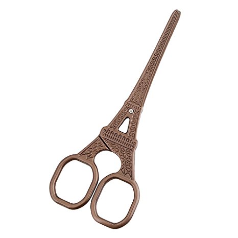 Eiffel Tower Scissors for Embroidery DIY Handcraft, Sewing Scissors Retro Style Craft Scissors 5-1/2 inch Small Cute Shears for Art Needlework by JINJIAN (1PACK)