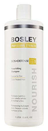 Bosley Professional Strength Bosdefense Shampoo For Color-Treated Hair, 33.8 oz.