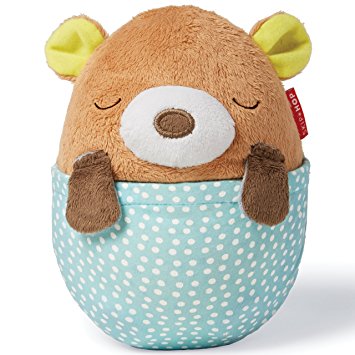 Skip Hop Moonlight & Melodies Hug Me Projection Soother, Bear