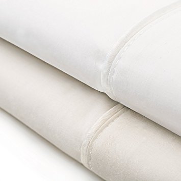 Deluxe Italian Sheets - 100% Egyptian Cotton - Made in Italy - Twin - Ivory