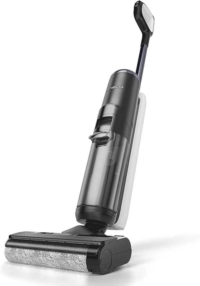 Tineco Floor ONE S5 PRO Smart Cordless Wet Dry Vacuum Cleaner and Mop for Hard Floors, LCD Display, Floor Washer Great for Sticky Messes and Pet Hair, Long Run Time, Wi-Fi, App and Voice Guide