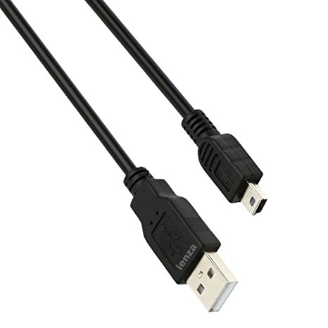 Canon Camera USB Cable / Data Interface Cable for Canon PowerShot / EOS / DSLR Cameras and Camcorders by ienza (White 3-Feet)