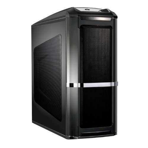 Compucase 6XR9 Xtreme Gaming Midi Tower Case for PC - Black