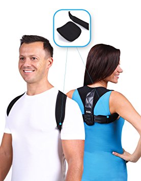 Back Posture Corrector for Men Women - Effective Posture Corrector Upper Back Straightener - Adjustable Posture Brace - Back Brace - Lightweight and Comfortable for Improving Posture by Selbite Pro