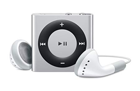 Apple iPod shuffle 2 GB Silver (4th Generation) (Discontinued by Manufacturer)