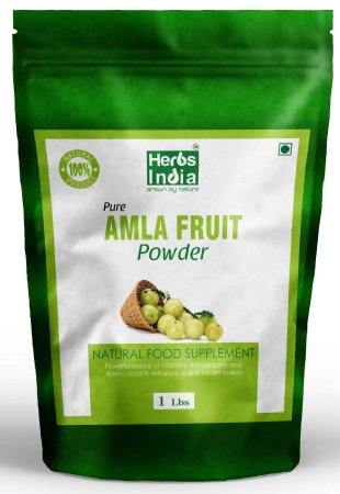 Herbs India - Amla Powder Amalaki Fruit Power - Indian Gooseberry 8 Oz 12lb