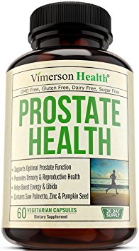 Saw Palmetto Supplement For Prostate Health - Berries Extract & Pumpkin Seed - Promotes Healthy Urinary Flow & Bladder Function. May Help Prevent Acne & Hair Loss. DHT Blocker - 30 Day Veggie Capsules
