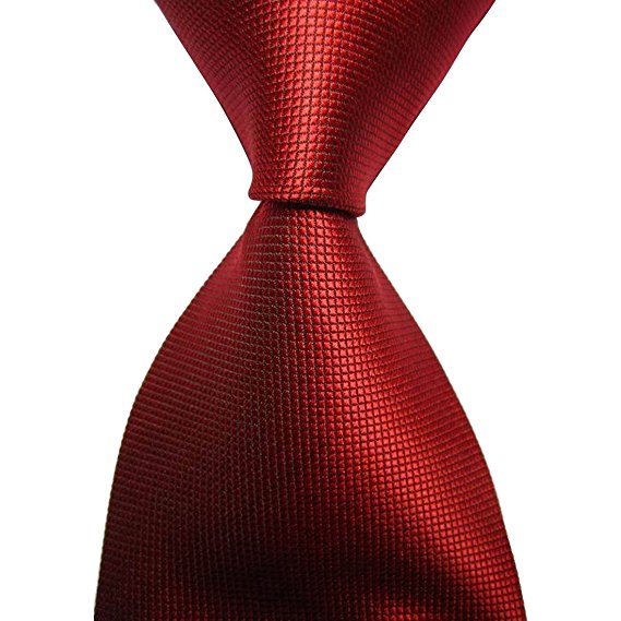 KissTies Solid Tie Pure Color Neckties for Men