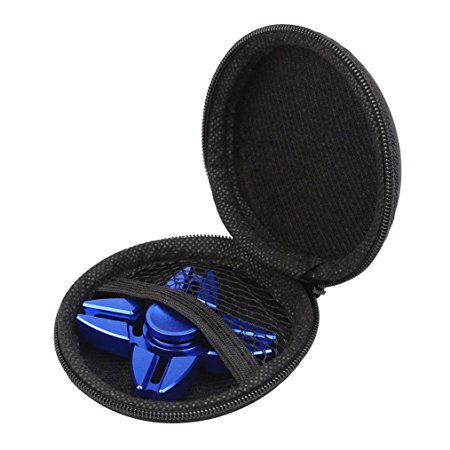 Fingertip Gyro Toy Bag,HP95(TM) Gift For Fidget Hand Spinner Triangle Finger Toy Focus ADHD Autism Carry Box Case (882.5cm)