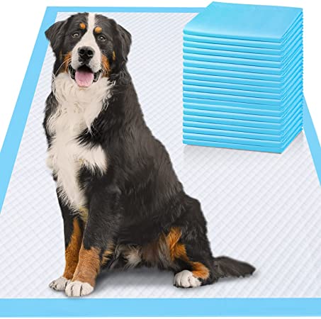 Gimars XXL 36"x36" Thicker Heavy Absorbency Pet Training Puppy Pee Pads - Extra Large Disposable Polymer Quick Dry No Leaking Pee Pads for Dogs, Cats, Rabbits and Other House Training Pets 45 Counts