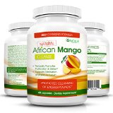 Natural African Mango Cleanse - Miracle in a Bottle Weight Loss Diet Pills That Really Work Fast for Women and Man - 100 Pure Real African Mango Extract with Antioxidants to Burn Your Fat