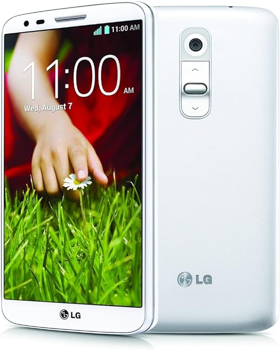 New LG G2 D802 16GB White Factory Unlocked LTE 4G 3G 13MP New WiFi (2G & 3G 850/900/1900/2100 & 4G LTE 850/900/1800/2100/2600)