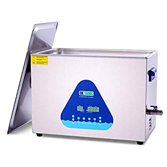 Large Professional Ultrasonic Cleaner - DK SONIC 30L 600W Sonic Cleaner with Heater and Basket for Metal Parts,Carburetor,Fuel Injector,Brass,Auto Parts,Engine Parts,Motor Repair Tools,etc