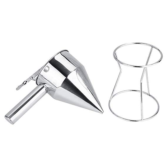 Stainless Steel Baking Funnel Waffle Batter Dispenser Pancake Maker Cooking Tools for Home Kitchen Bakery Use