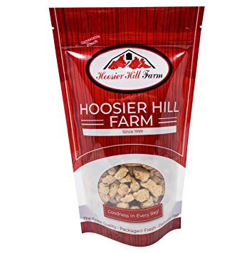 Imitation Chicken Chunks (Unflavored TVP - SOY Protein), 3 lb Bag, by Hoosier Hill Farm