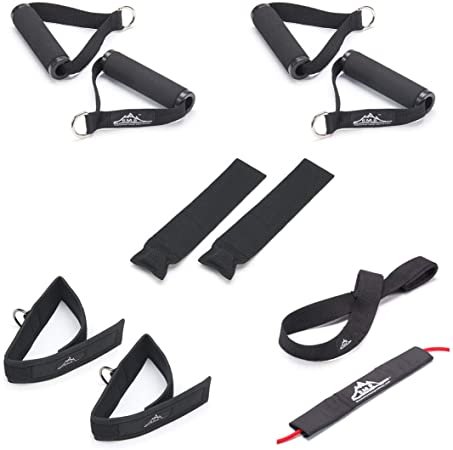 Black Mountain Professional Resistance Band Accessory Kit